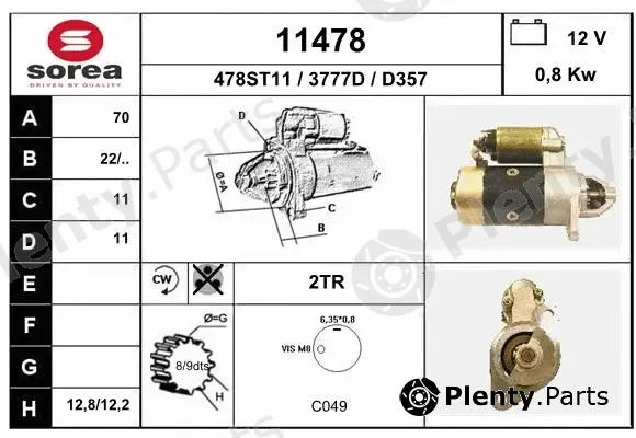 EAI 11478 — Starter