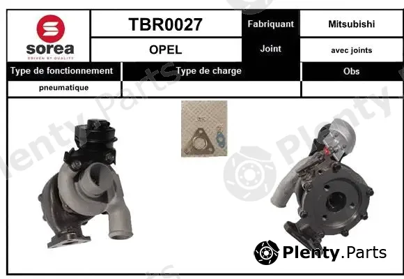 EAI TBR0027 — Charger, charging (supercharged/turbocharged)