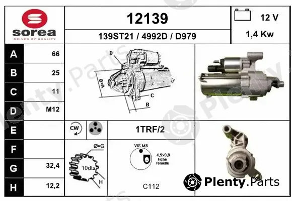 EAI 12139 — Starter