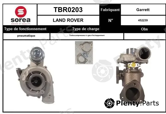 EAI TBR0203 — Charger, charging (supercharged/turbocharged)