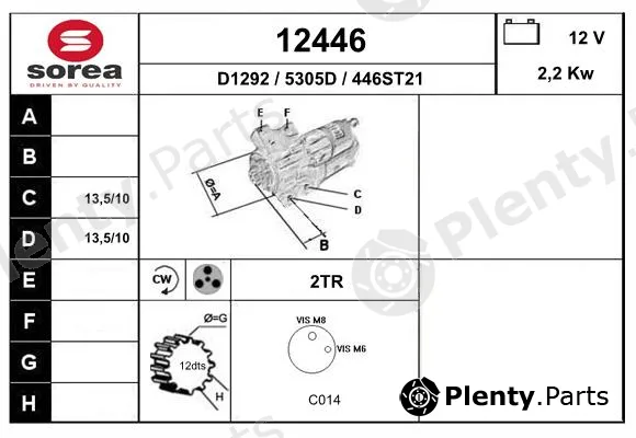 EAI 12446 — Starter