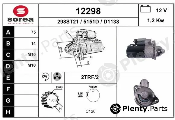 EAI 12298 — Starter