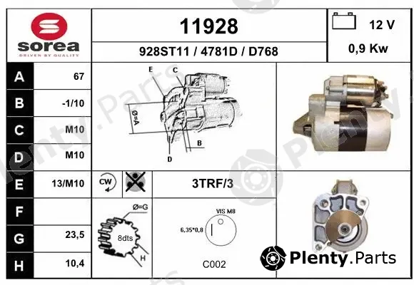 EAI 11928 — Starter
