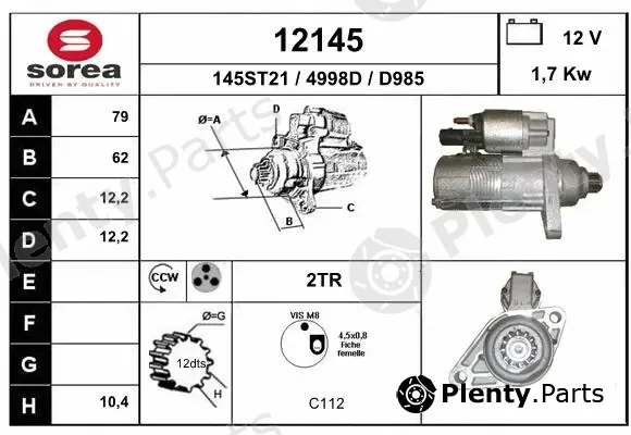 EAI 12145 — Starter