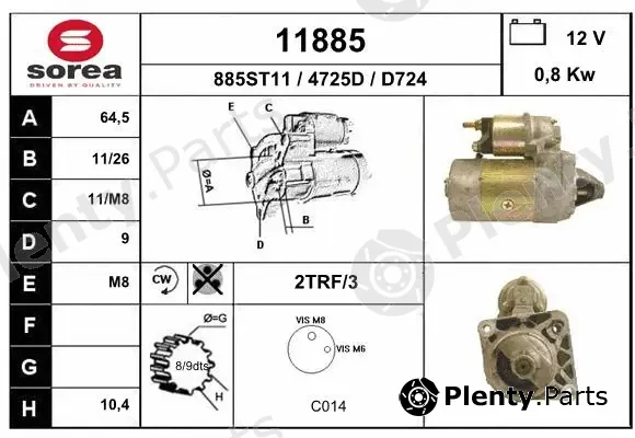 EAI 11885 — Starter