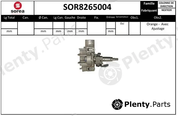 EAI SOR8265004 — Steering Column