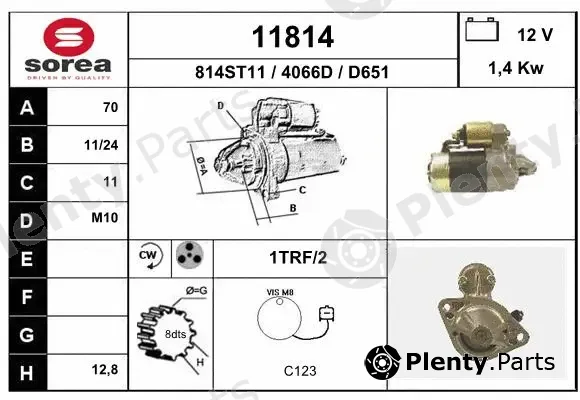 EAI 11814 — Starter