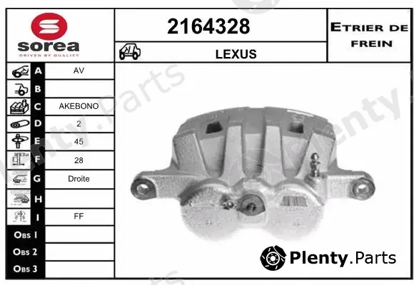 EAI 2164328 — Brake Caliper
