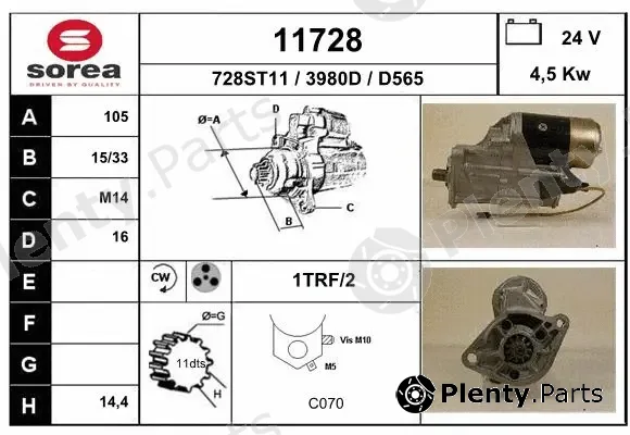 EAI 11728 — Starter