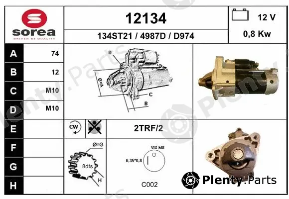 EAI 12134 — Starter