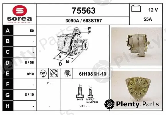 EAI 75563 — Alternator