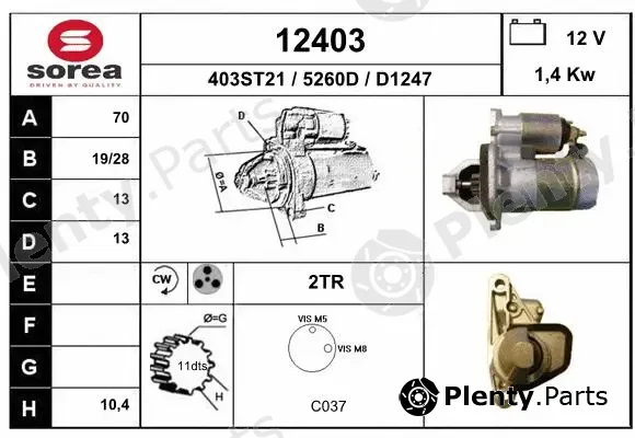 EAI 12403 — Starter