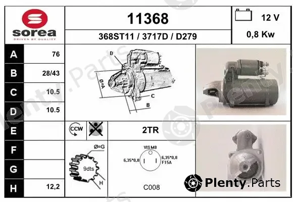 EAI 11368 — Starter