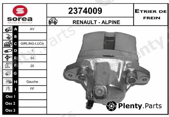EAI 2374009 — Brake Caliper
