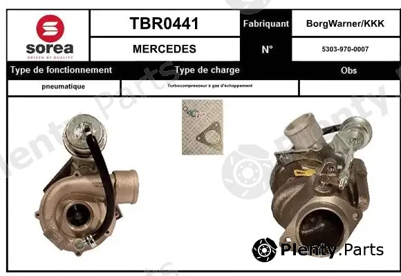 EAI TBR0441 — Charger, charging (supercharged/turbocharged)