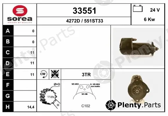 EAI 33551 — Starter