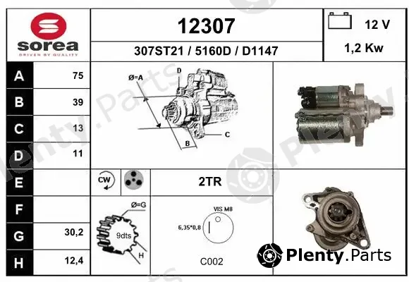 EAI 12307 — Starter