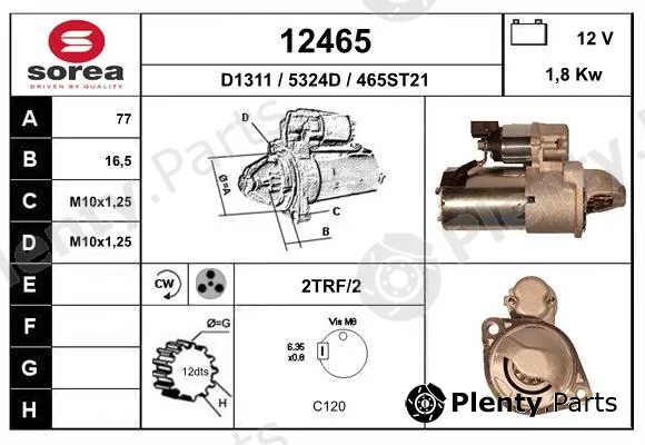 EAI 12465 — Starter