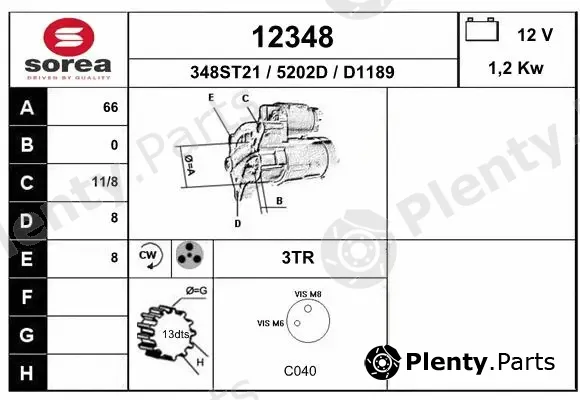 EAI 12348 — Starter