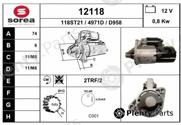 EAI 12118 — Starter