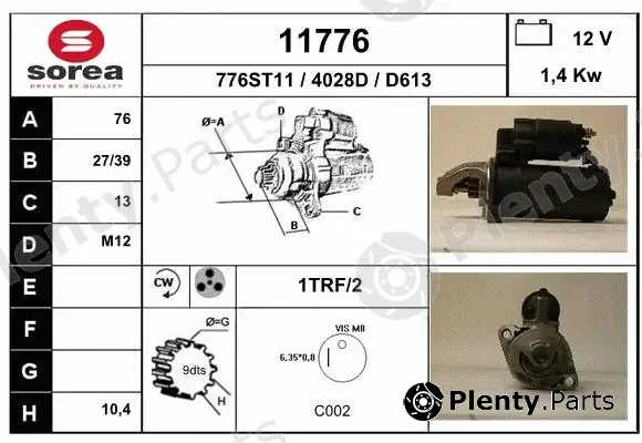 EAI 11776 — Starter