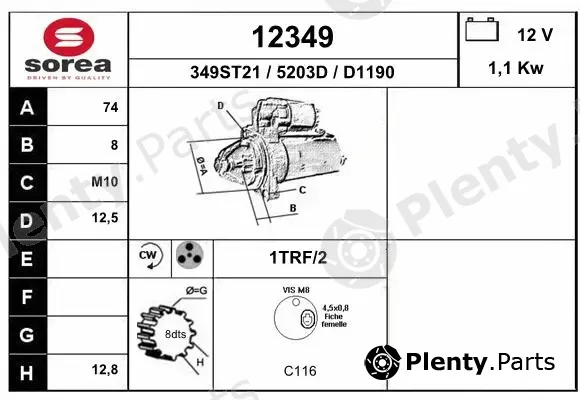EAI 12349 — Starter
