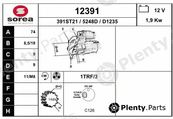 EAI 12391 — Starter
