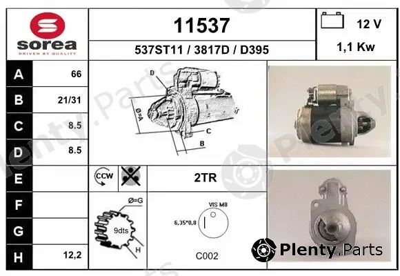 EAI 11537 — Starter