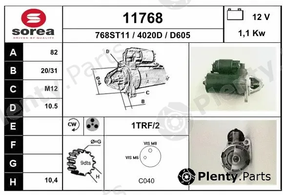 EAI 11768 — Starter