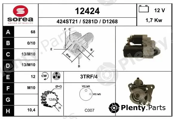 EAI 12424 — Starter