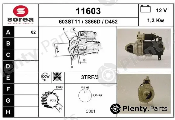 EAI 11603 — Starter