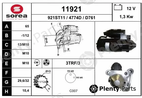 EAI 11921 — Starter