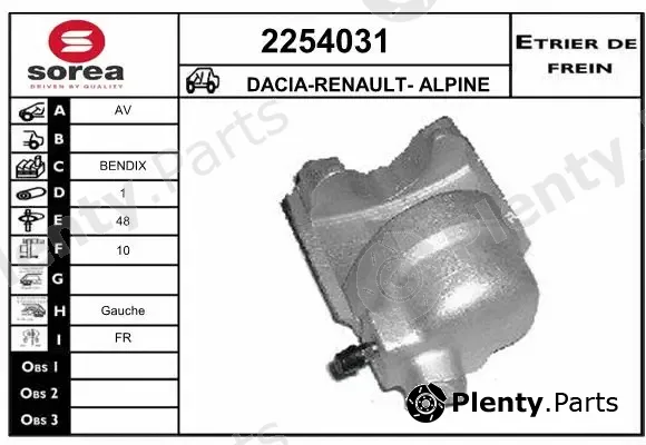 EAI 2254031 — Brake Caliper