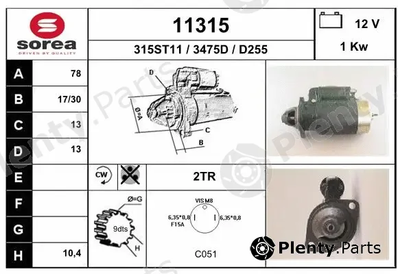 EAI 11315 — Starter