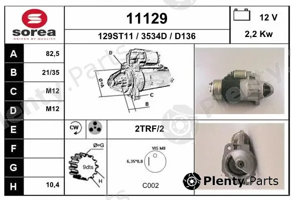 EAI 11129 — Starter