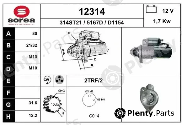 EAI 12314 — Starter