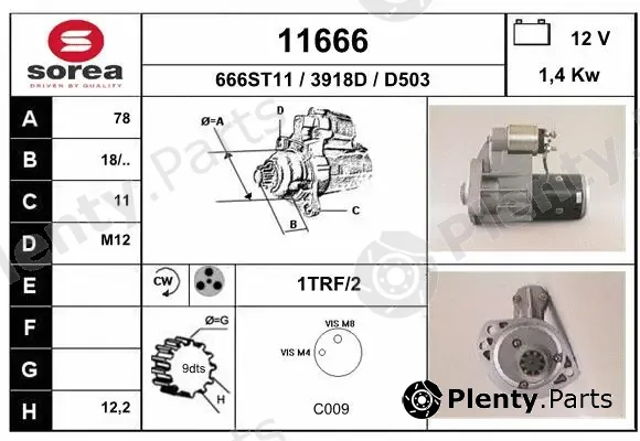 EAI 11666 — Starter