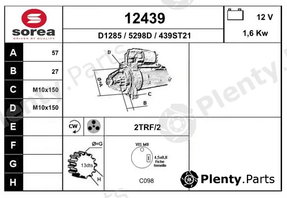 EAI 12439 — Starter