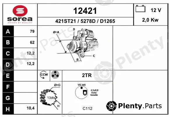 EAI 12421 — Starter