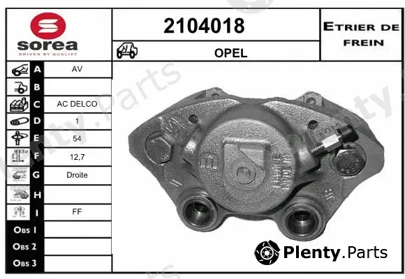 EAI 2104018 — Brake Caliper