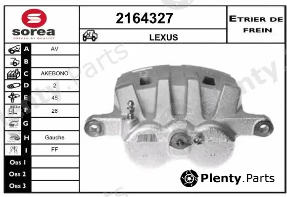 EAI 2164327 — Brake Caliper