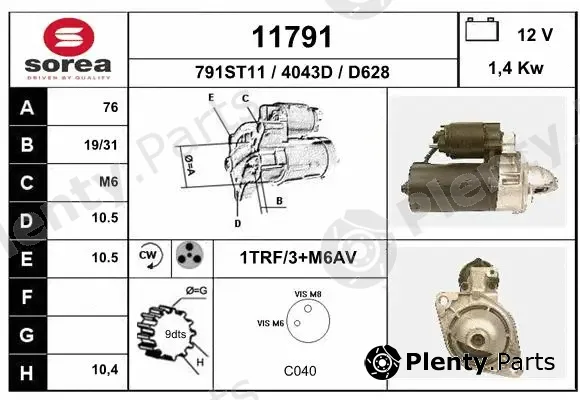 EAI 11791 — Starter