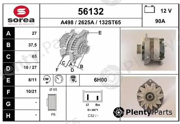 EAI 56132 — Alternator
