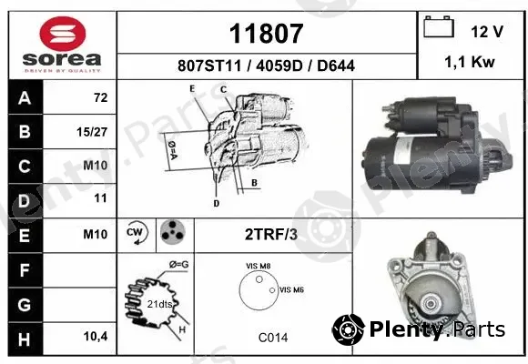 EAI 11807 — Starter