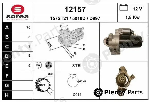 EAI 12157 — Starter