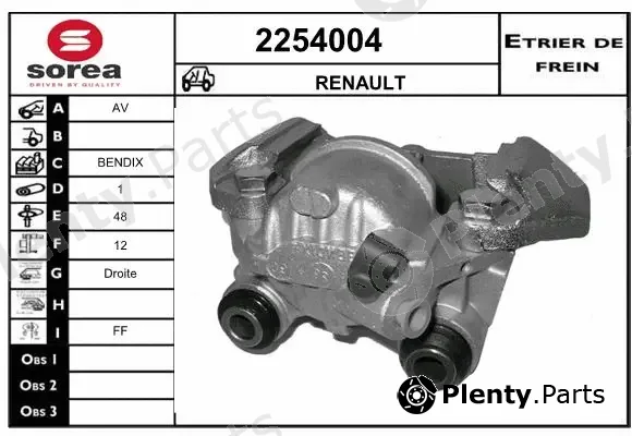 EAI 2254004 — Brake Caliper
