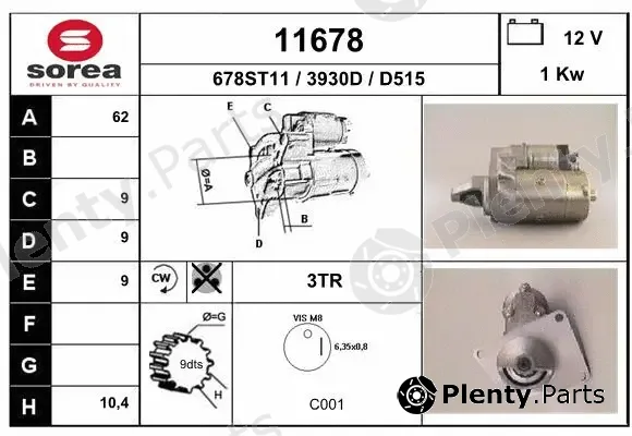 EAI 11678 — Starter