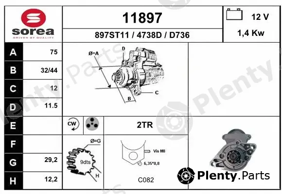 EAI 11897 — Starter