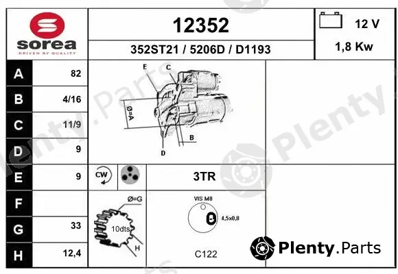 EAI 12352 — Starter