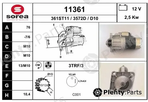 EAI 11361 — Starter